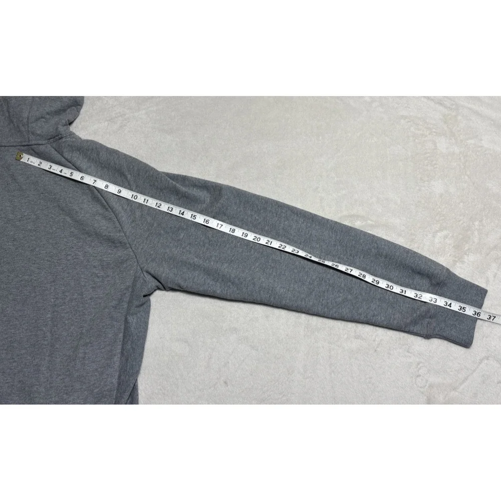 Jordan Sport Hoodie Men's Large Gray Jumpman Logo Dri-Fit Nike